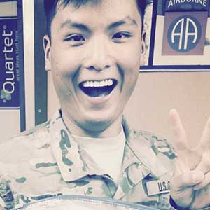 Jon Deng, US Army, Software Engineer headshot